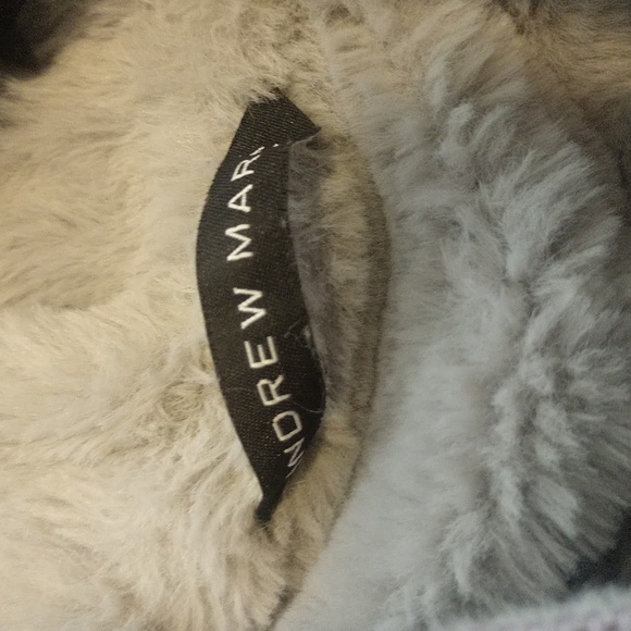 Andrew Marc reversible faux fur jacket - Picture 5 of 13